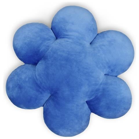 Blu Camomilla Cuscino Di Peluche (55 Cm) - Foto 2