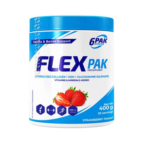 6pak Flex Pak 400g Gusto Fragola - Foto 1