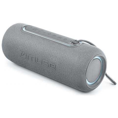 Speaker Portatile Premium Bass Boost 20w Bluetooth A2dp Ipx5, Grigio - Foto 1