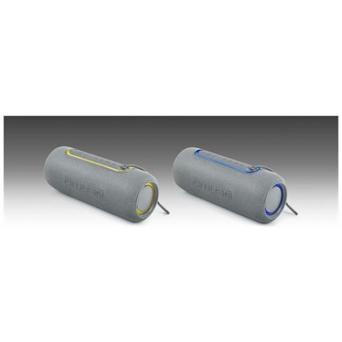 Speaker Portatile Premium Bass Boost 20w Bluetooth A2dp Ipx5, Grigio - Foto 5