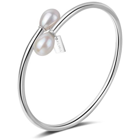 Masa Bangle Argento /perla Bianca - Foto 1