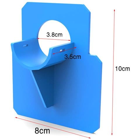 Il Supporto Per Tubo Per Piscina Supporta L'uscita Del Tubo Flessibile Blue - Foto 2