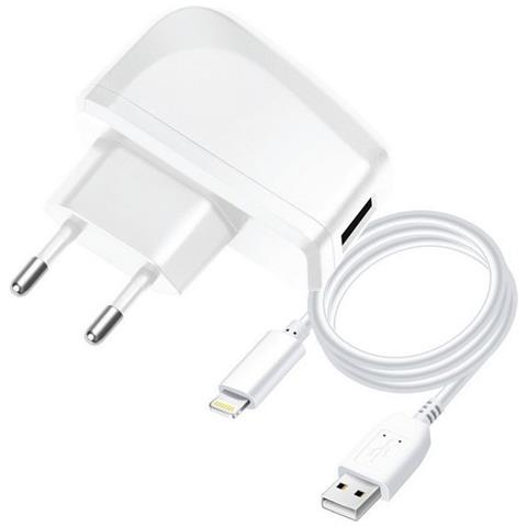 Caricabatterie Da Parete Per Casa Usb 5w Connettore Apple Lightning White Per Iphone - Foto 5