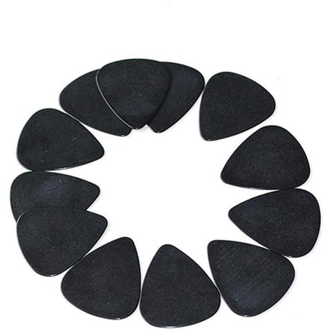 Confezione Da 10 Plettri Per Chitarra Neri In Ottone Per Chitarra Acustica Elettrica Basso - Foto 1