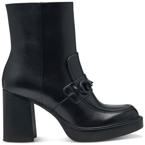Black Elegant Closed Booties Stivaletti Pelle Scarpe Donna Nero Eu 38, 1-25358-41 001 - Foto 2