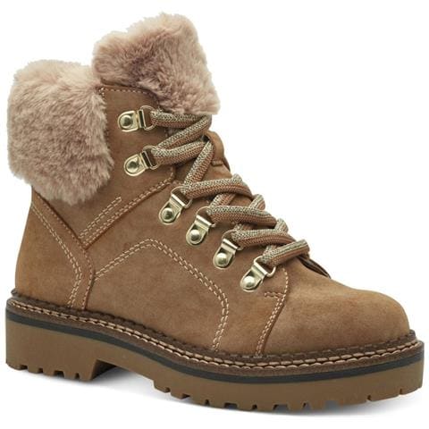 Wl Lace Boot Camel Stivaletti Tessile Scarpe Donna Marrone Eu 40, 1-26264-43 310 - Foto 1