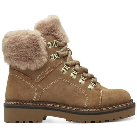 Wl Lace Boot Camel Stivaletti Tessile Scarpe Donna Marrone Eu 40, 1-26264-43 310 - Foto 2