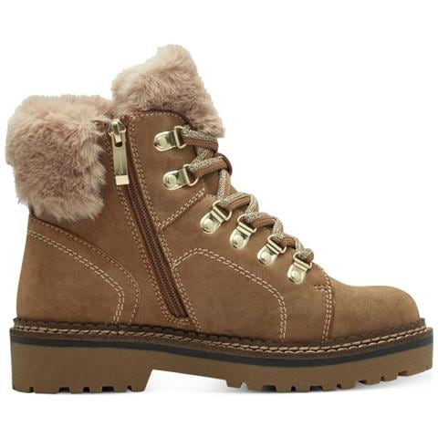 Wl Lace Boot Camel Stivaletti Tessile Scarpe Donna Marrone Eu 40, 1-26264-43 310 - Foto 3