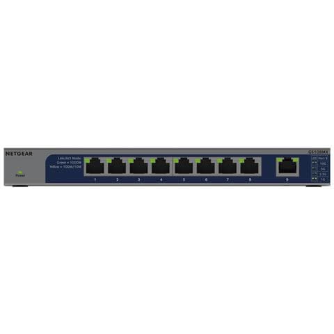GS108MX-100EUS switch di rete Non gestito L2 Gigabit Ethernet (10/100/1000) Montaggio da desktop /parete - Foto 1