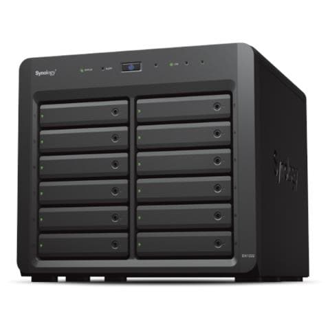 DX1222 contenitore di unità di archiviazione Box esterno HDD /SSD Nero 2.5/3.5" - Foto 1