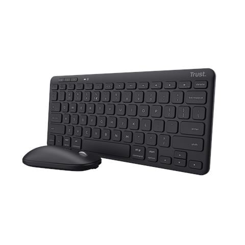 Tastiera e Mouse Wireless 24845 (Layout Tedesco) Colore Nero - Foto 1