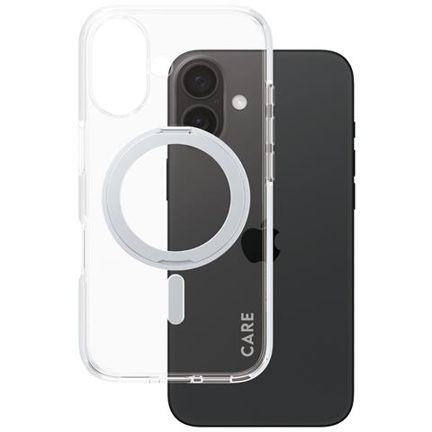 CARE by PG SLV Kick /MagS iPhone16 6.1 custodia per cellulare Cover Trasparente - Foto 1