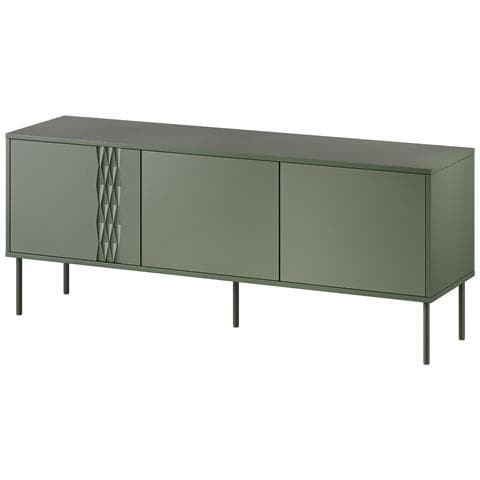 Armadio RTV 3D TRESSE 150x40x55 verde opaco - Foto 1