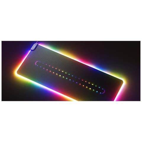 CNVS Tappetino per mouse per gioco da computer Nero - Foto 2