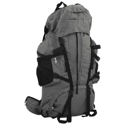 Zaino da Trekking Grigio 80 L in Tessuto Oxford - Foto 1