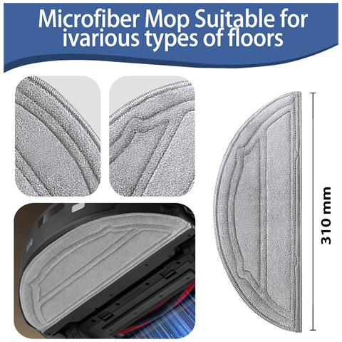 Kit Di Accessori Di Ricambio Per Roborock Q10 S5+ - Foto 7