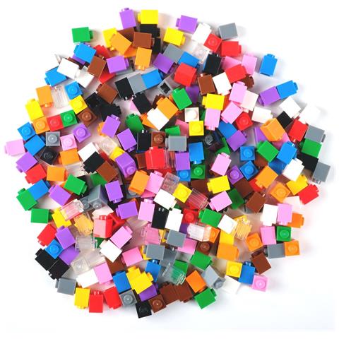 Set Di 288 Mattoncini In 12 Colori Compatibili Con Lego - Foto 1