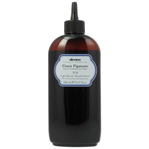 , Finest Gloss, Ingredienti Naturali, Pigmento Per Colorazione Capelli, N. 8 Light Blonde, 280 Ml - Foto 1