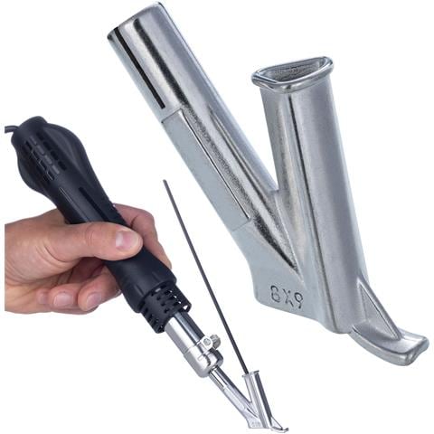 Ugello Per Saldatura Plastica Y8x9 - Alta Qualità E Precisione | Ø Uscita 8mm, Lega Fino A 9mm | Compatibile Con Stazioni Saldanti 22mm - Foto 1