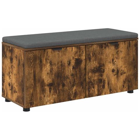 Panca per ingresso Quercia Affumicata 100 x 38 x 46 cm - Foto 1