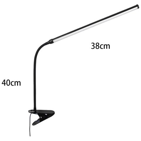 Lampada Led Clip-on Per Cura Degli Occhi — Pannello Full Spectrum 13w, Clip Usb, Senza Sfarfallio, Temperatura Colore Regolabile 38cm - Foto 1