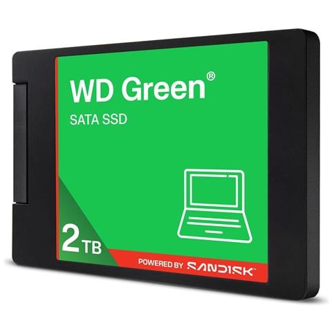 Green WDS100T5G0A 2 TB 2.5" Serial ATA III 3D NAND - Foto 2