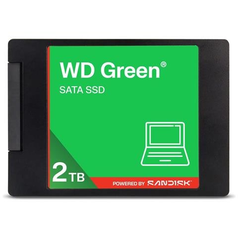 Green WDS100T5G0A 2 TB 2.5" Serial ATA III 3D NAND - Foto 1