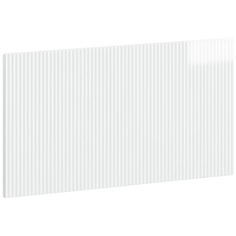 Testiera da Muro ARNHEM Bianco Lucido Legno ingegnerizzato - Foto 1