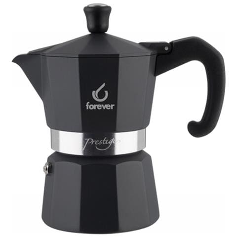 Caffettiera Miss Moka da 3 Tazze in Alluminio - Foto 1