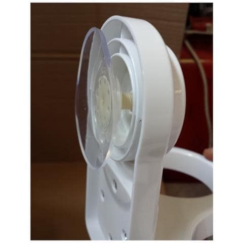 Porta Asciugacapelli Dentifricio Spazzolini Pettine Spazzola Organizzatore Da Bagno Con Ventosa E Fissaggio Senza Trapano - Foto 4