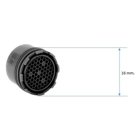 Aeratore Per Rubinetto A Scomparsa Con Chiave 16 X 1 M Rompigetto Filtro Filtrino - Foto 4