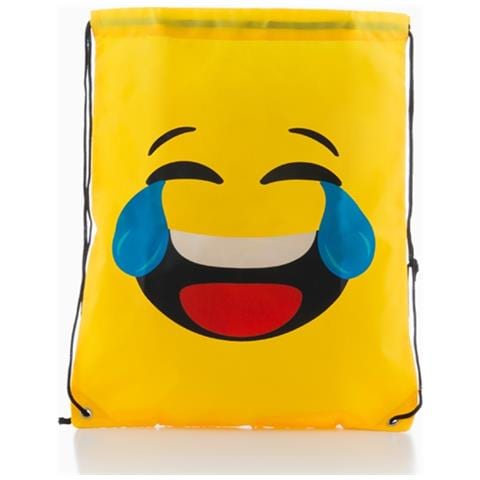 Zaino A Sacca Con Corde Emoticon Laugh - Foto 2