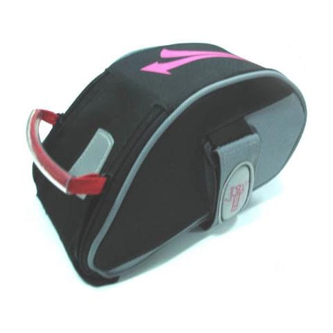 Borsetta Semirigida Per Sella Bici Donna Con Dettagli Rifrangenti - Foto 1