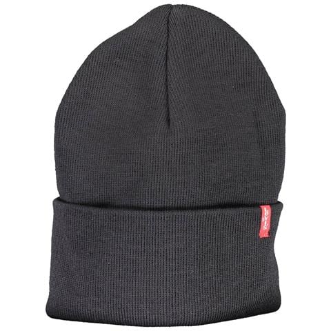 Slouchy Red Tab Beanie 223878-11-17 Uomo Berretto Taglia Unica Colore Nero - Foto 1