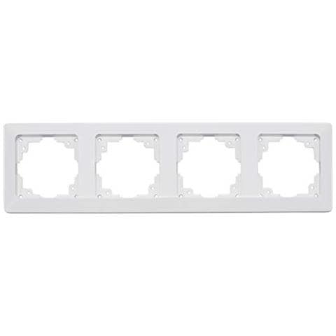 Transmedia - Presa Con Interruttore Milos Da Incasso, Colore: Bianco Opaco - Foto 1