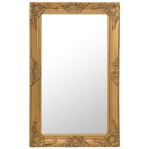Specchio Da Parete Stile Barocco 50x80 Cm Oro - Foto 1