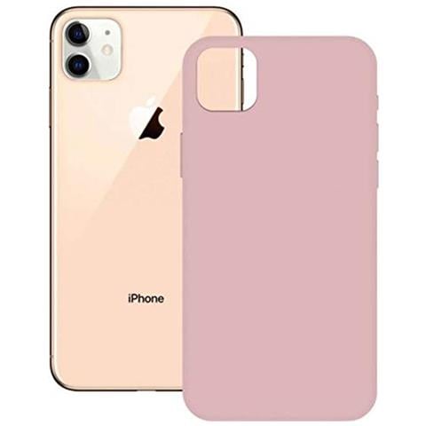 Cover Iphone 12 Pro Max Soft Silicone Rosa - Foto 1