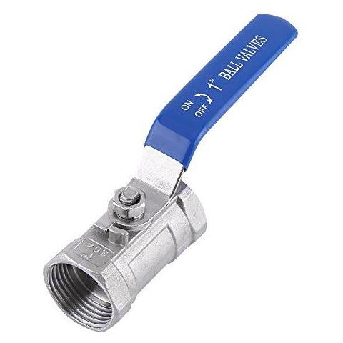 Dellacciaio Inossidabile Ss304 Valvola A Sfera Della Leva 1000 Psi Filetto Femmina 1 - Foto 1