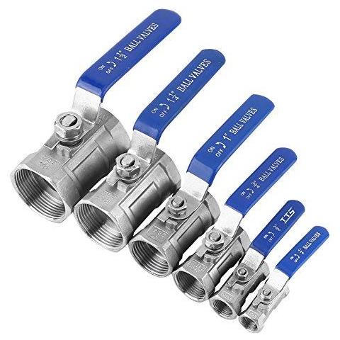 Dellacciaio Inossidabile Ss304 Valvola A Sfera Della Leva 1000 Psi Filetto Femmina 1 - Foto 4