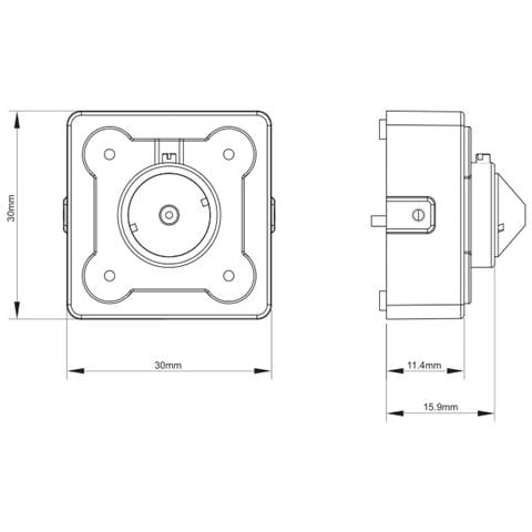 LE 105HD Cupola Telecamera di sicurezza CCTV Interno e esterno 1280 x 720 Pixel Soffitto - Foto 2