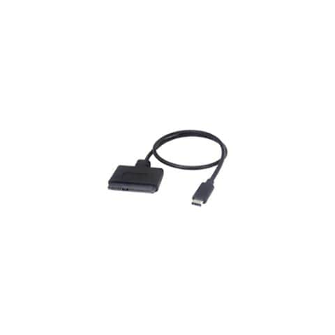 0.2m USB C - SATA, USB C, SATA, Maschio / maschio, Nero - Foto 1
