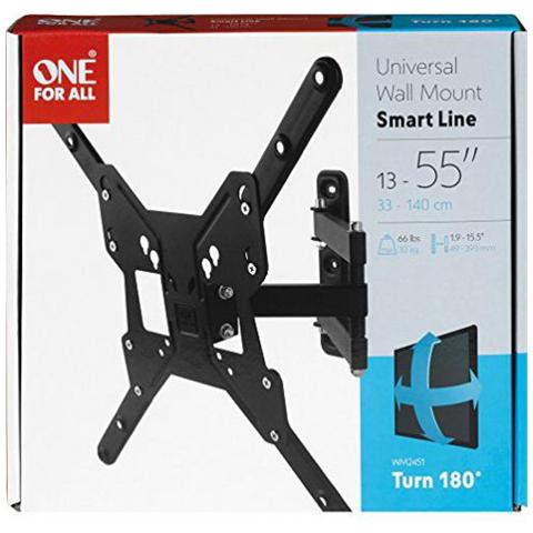Supporto TV da Parete Smart WM 2451 13-55" Portata Max 30 Kg - Foto 2
