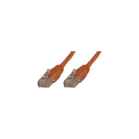 3.0m Cat6 RJ-45, Cat6, U / UTP (UTP), RJ-45, RJ-45, Maschio / maschio, Arancione - Foto 1