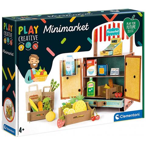 Roleplay Play Creative Minimarket Cartone 8 Pezzi - Foto 2