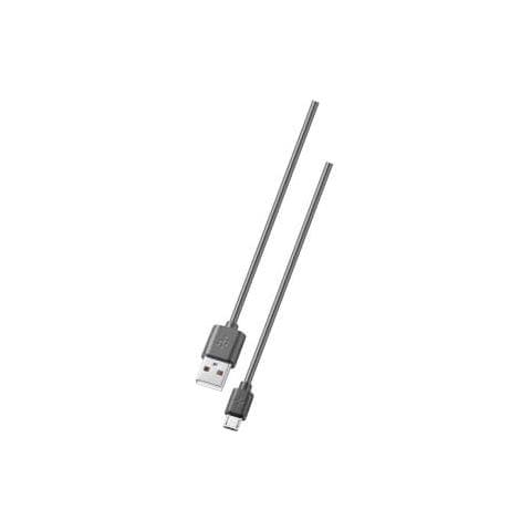 PLCABMUSB2MK Cellularline PL Cavo USB-A a Micro USB 2m Nero - Foto 1