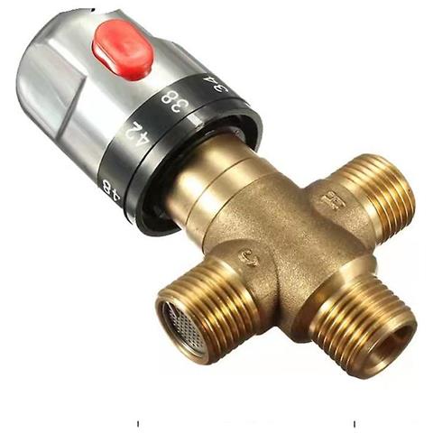 Valvola Deviatrice Termostatica Con Taratura Fissa A 48 Gradi 1' M - Foto 9