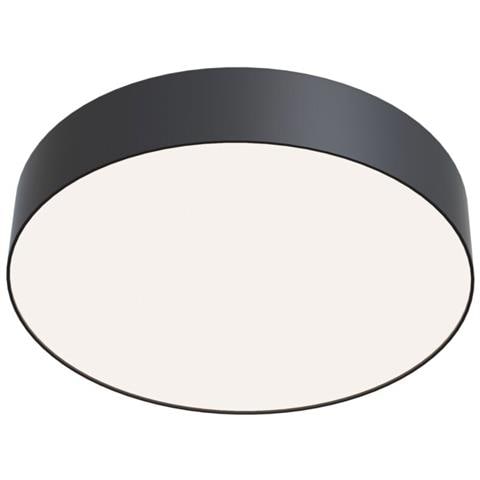 Plafoniera Moderna Zon Alluminio Nero Led 35w - Foto 1