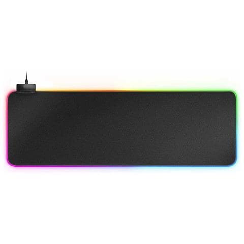 Tappetino Rgb Per Mouse Xxl Pad Mousepad Gaming Extra Large Tappeto 800 X 300 - Foto 1