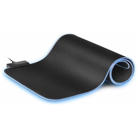 Tappetino Rgb Per Mouse Xxl Pad Mousepad Gaming Extra Large Tappeto 800 X 300 - Foto 2
