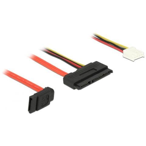 Cavo Sata - Sas 6gbit /s - Sata Combo (m) Per Alimentatore Interno 4 Pin Sata (m) - 30 Cm - Foto 1